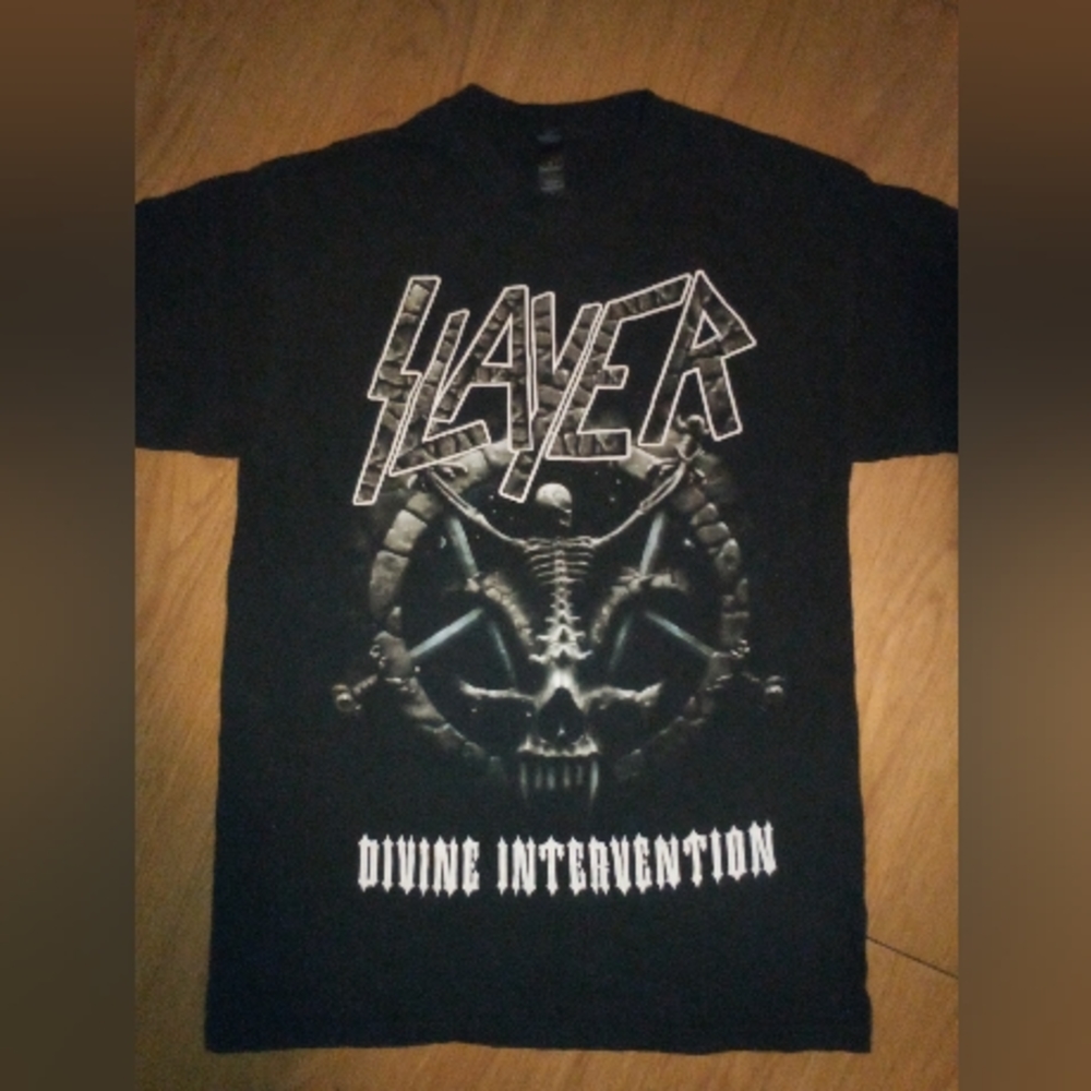 Medium, black, Slayer t shirt